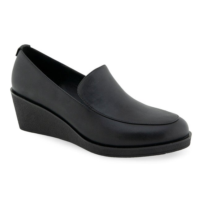 Basil Wedge Heel Loafer, BLACK, hi-res image number 0