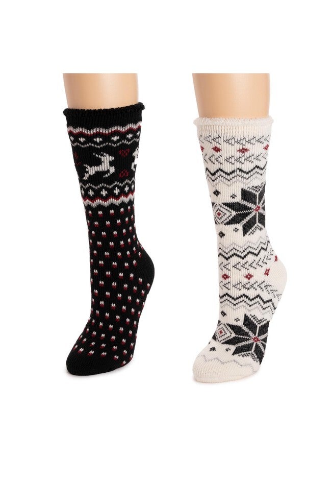Tall Heat Retainers (2 Pair Pack) Socks, , on-hover image number null