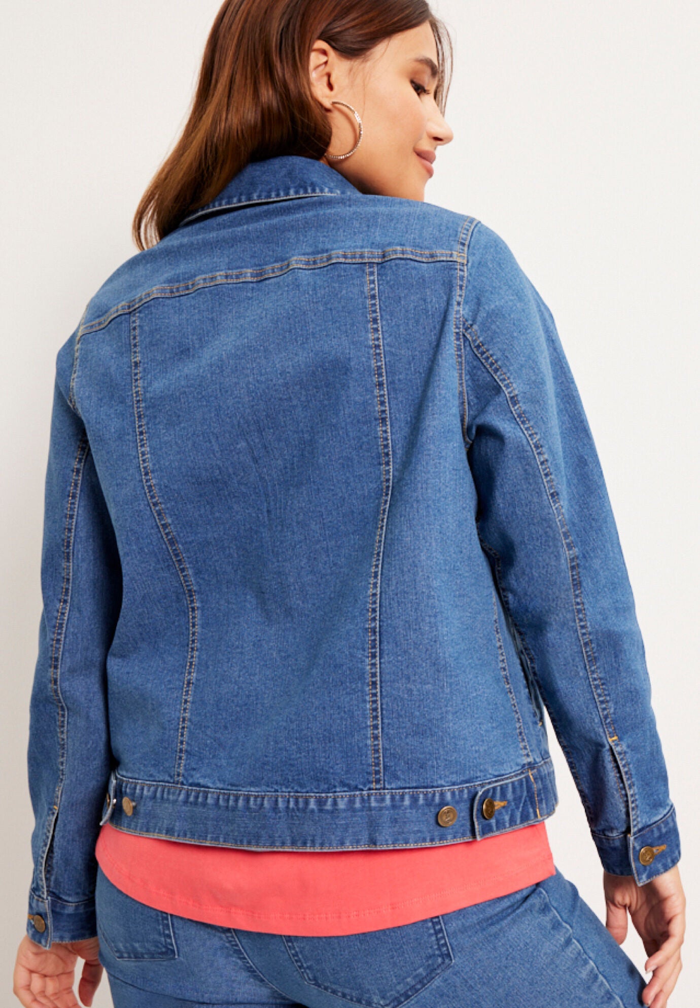 Essential Denim Jacket, , on-hover image number 1