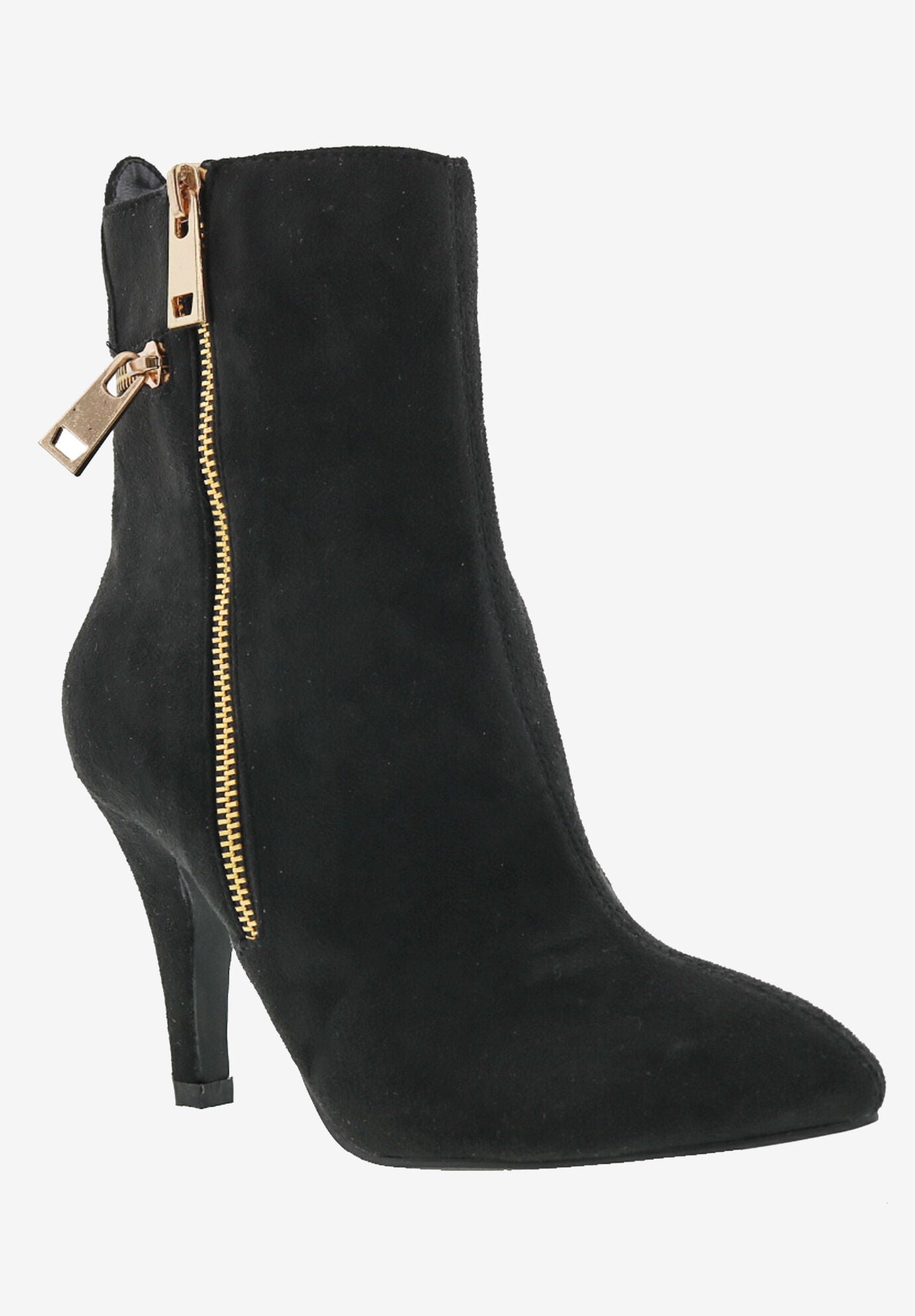 Claudia Bootie, BLACK MICROSUEDE, hi-res image number 0