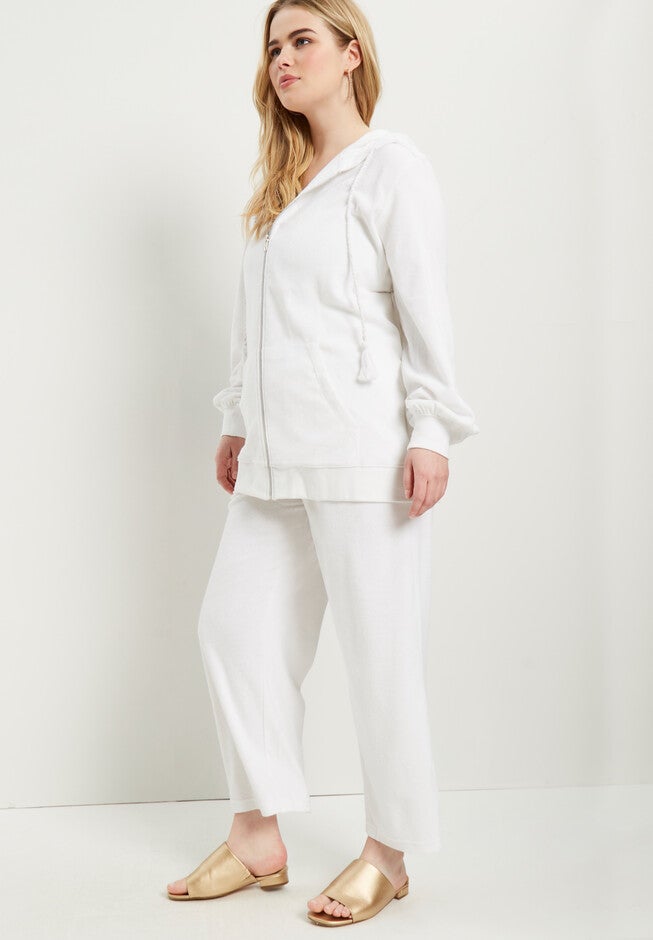 Terry Hoodie & Capri Set, , alternate image number null