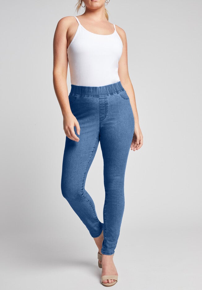 Contour Denim Skinny Jean, MEDIUM WASH, hi-res image number 0