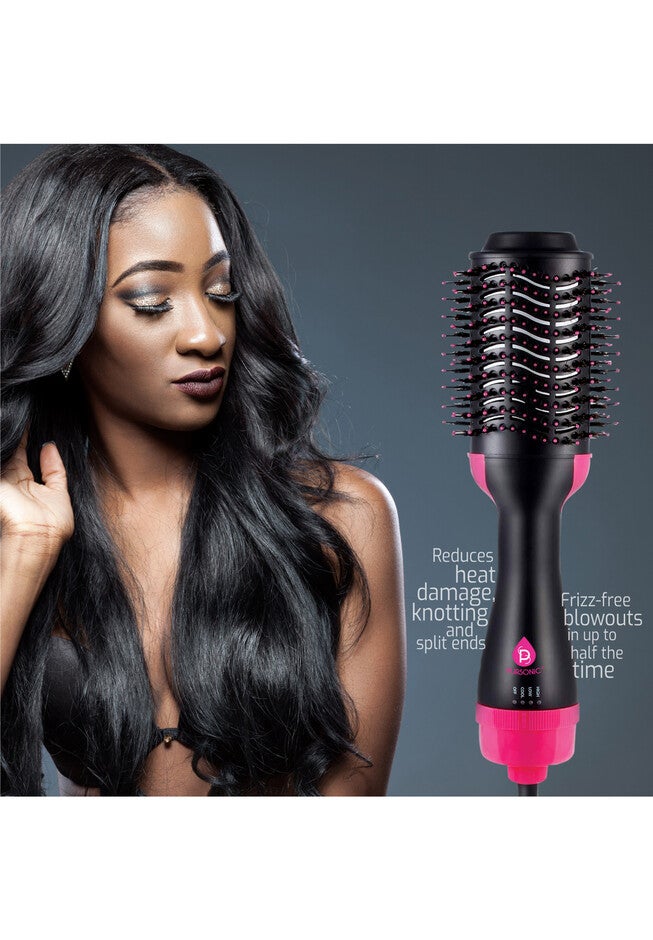 Hot Hair/Volumizer Brush Straightener, , alternate image number null