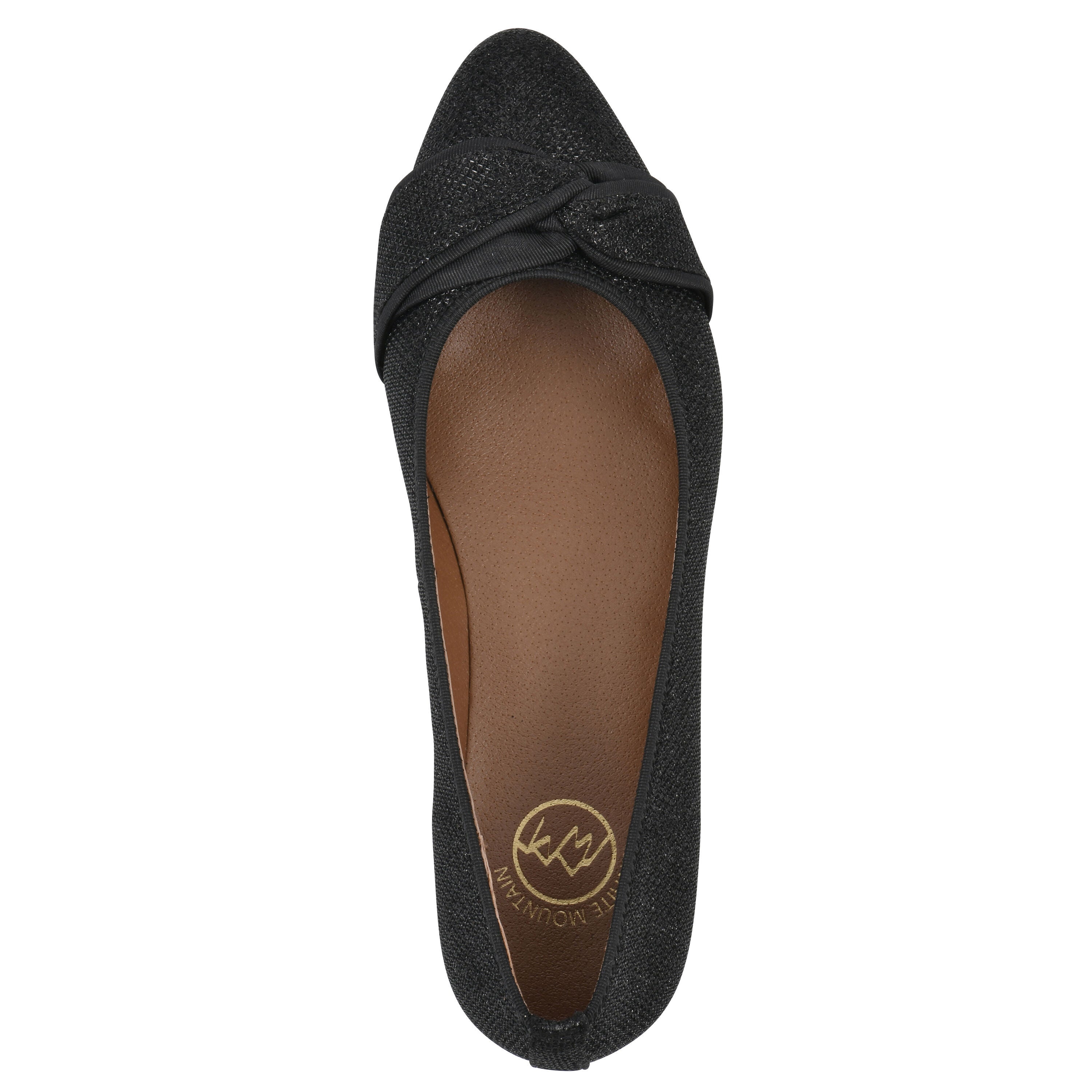 Bordeaux Low Block Heel, BLACK GLITTER, alternate image number 4