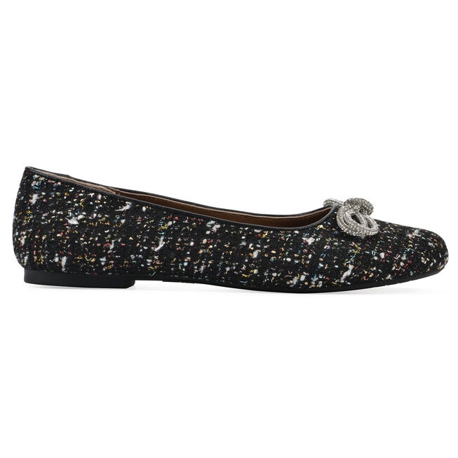 Sashimi Ballet Flat, BLACK MULTI FABRIC, alternate image number null