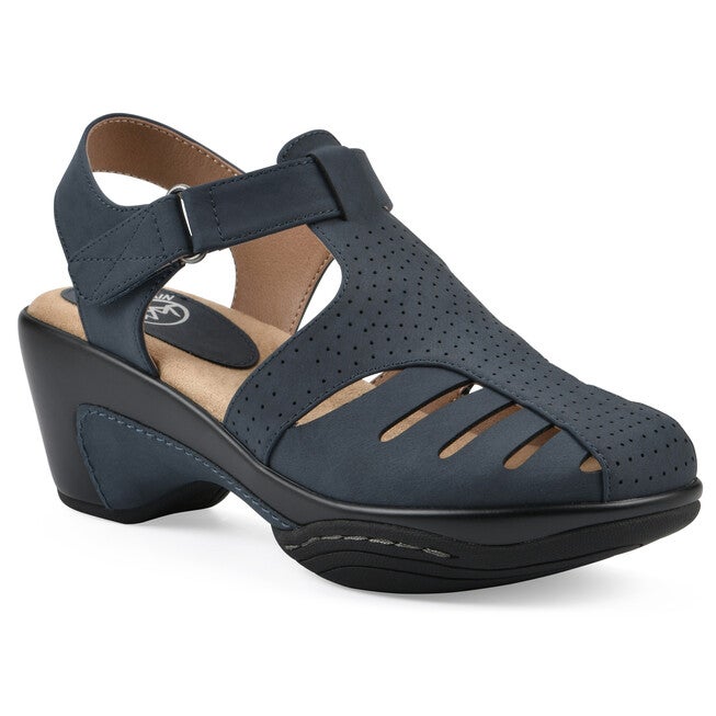 Vie Clog - WIDE, NAVY, hi-res image number null