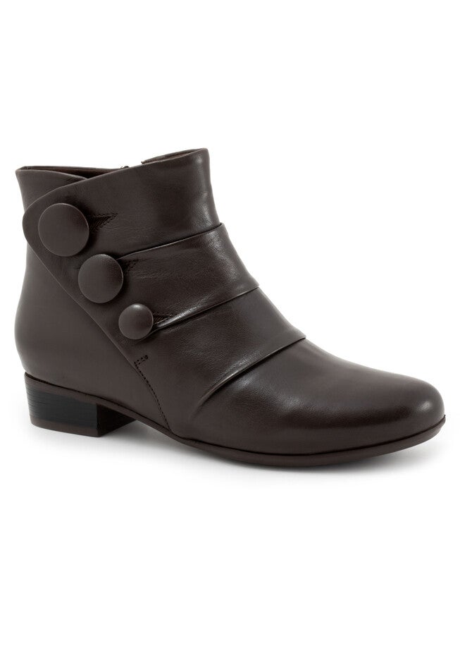 Mila Bootie, DARK BROWN, hi-res image number 0