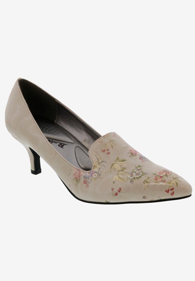 Bobcat Kitten Heel Pump, GREY, hi-res image number 0