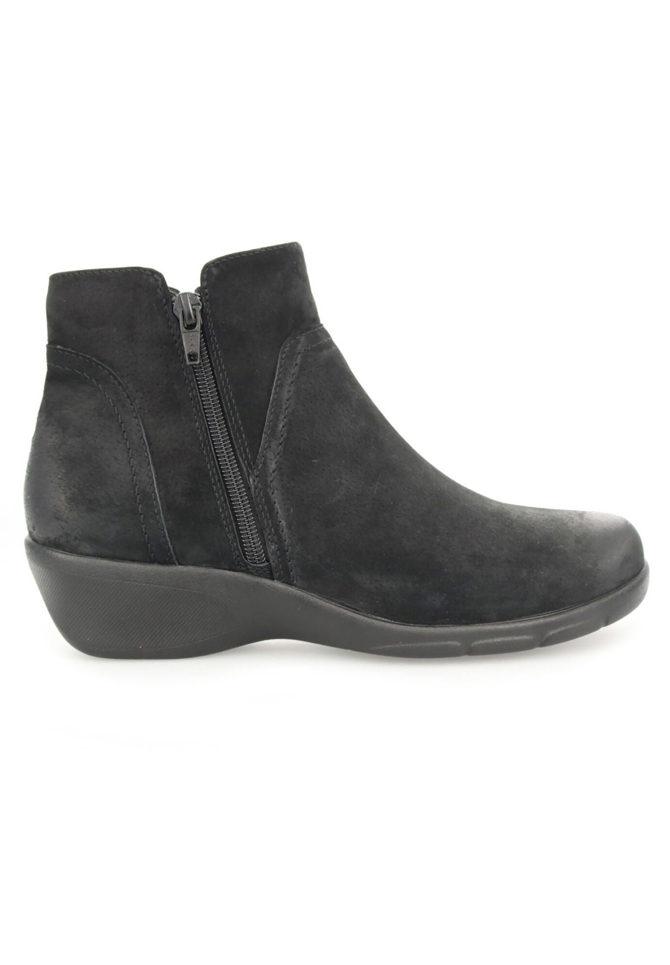 Propet Waverly Suede Ankle Bootie, , alternate image number 2