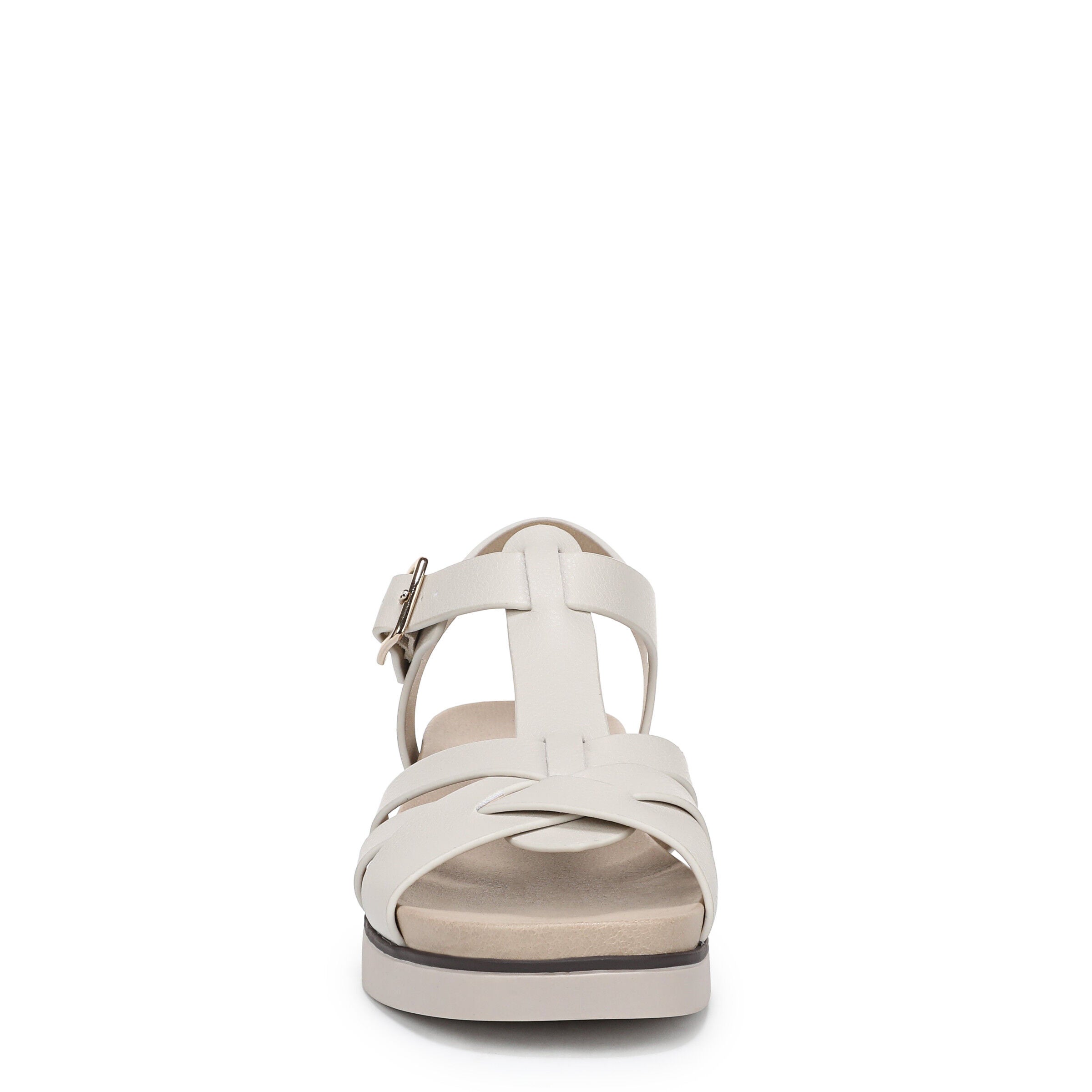 Grandiose Strappy Wedge Sandal, BONE, alternate image number 4