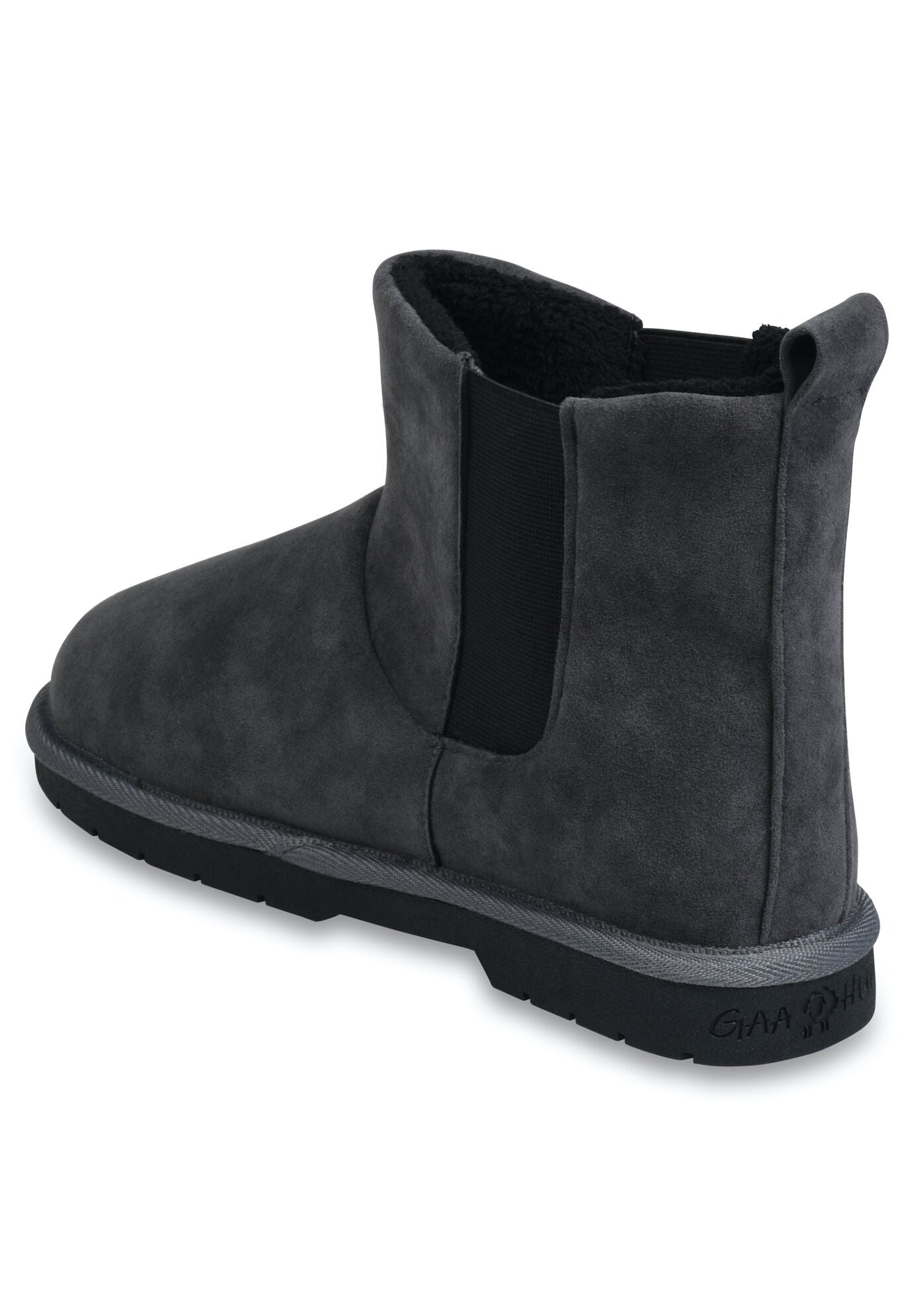 Faux Suede Double Gore Ankle Boot, , on-hover image number 1