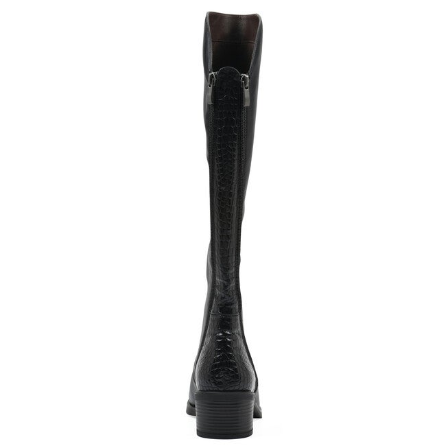 Cushaw Wide Calf Tall Shaft Boot, BLACK, on-hover image number null