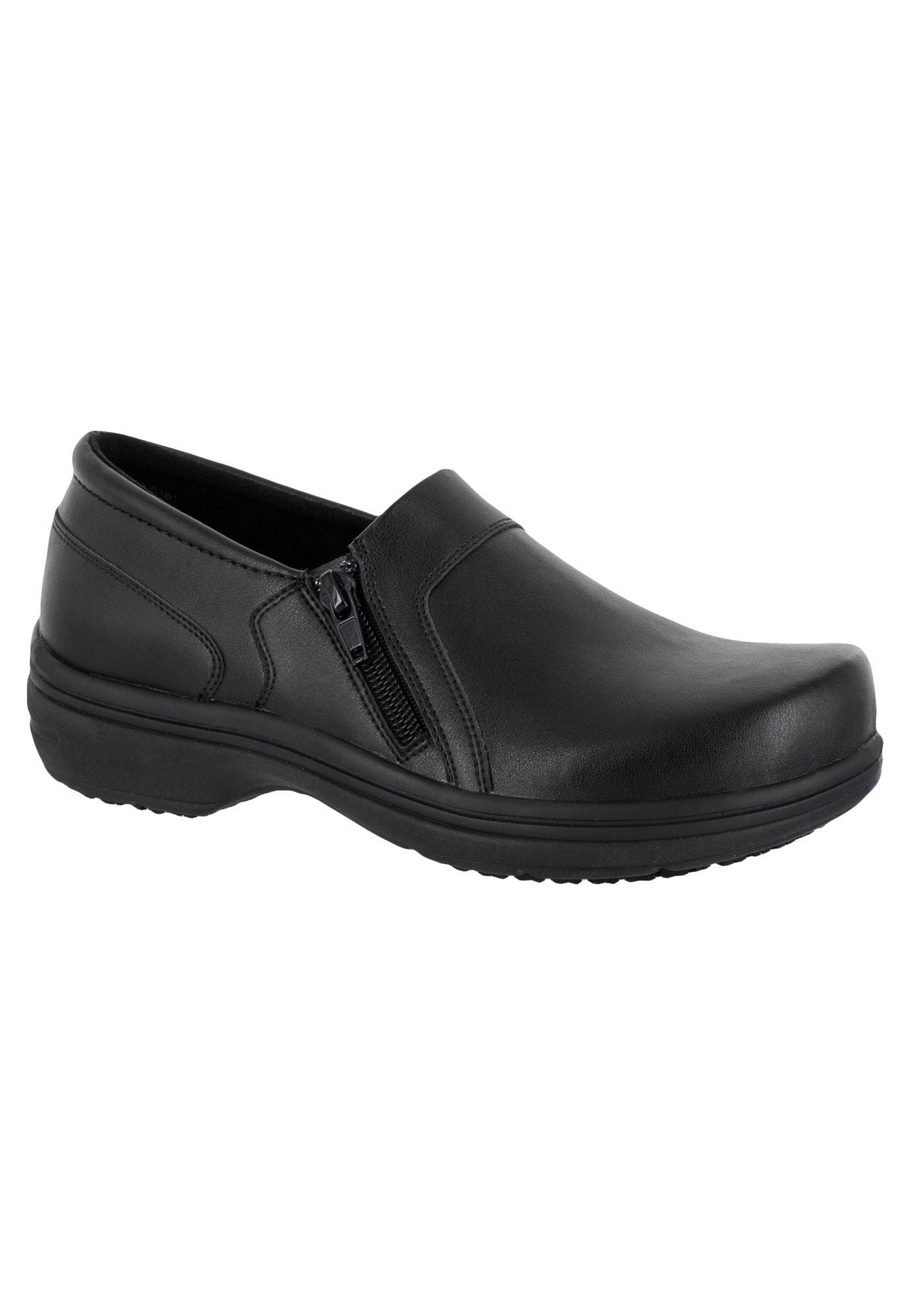 Bentley Slip-Ons by Easy Works by Easy Street&reg;, BLACK, hi-res image number 0