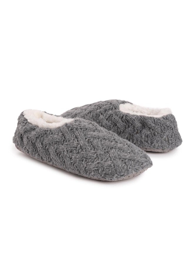Sweater Knit Ballerina Slipper, , on-hover image number 1
