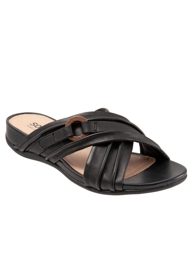 Taza Sandals , BLACK, hi-res image number null
