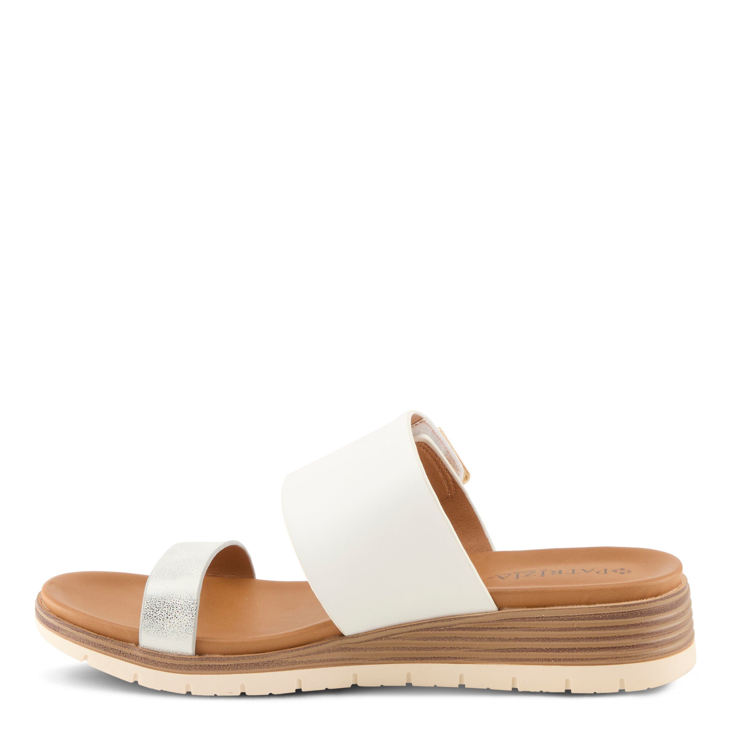 Maliyah Slide Sandal, WHITE MULTI, alternate image number 2