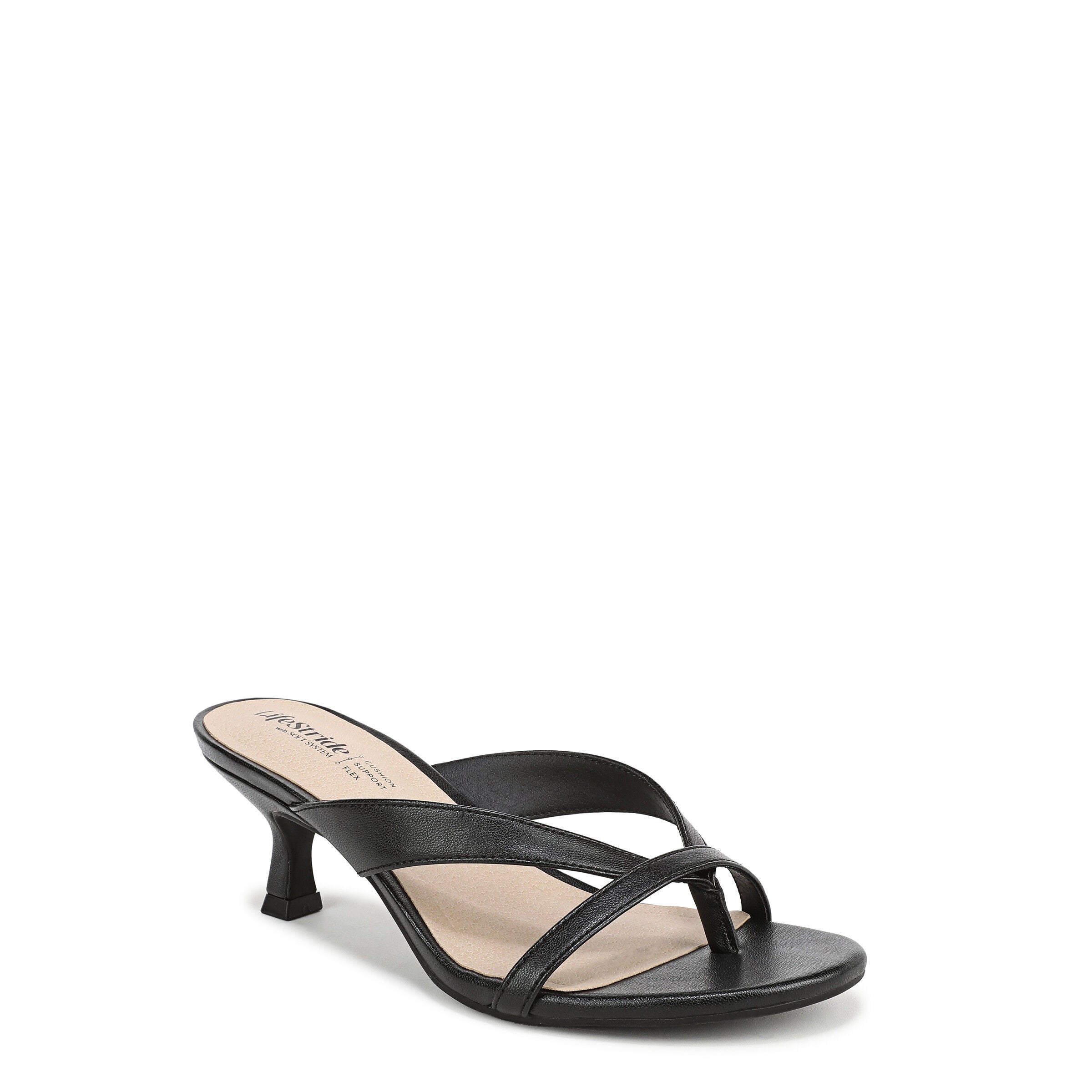 Navine Thong Sandal, BLACK, hi-res image number 0