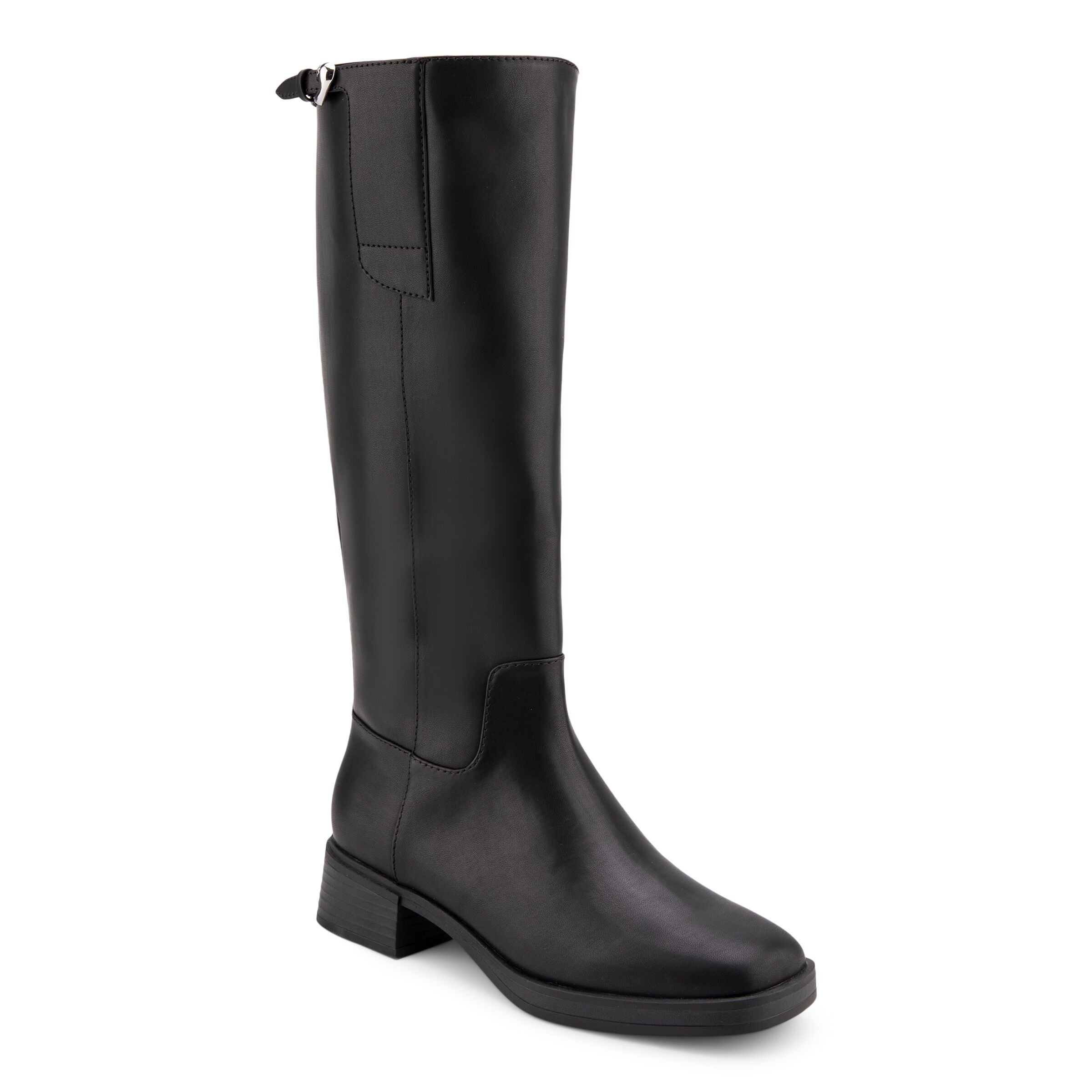 Della Double Zip Tall Boot, BLACK, hi-res image number 0