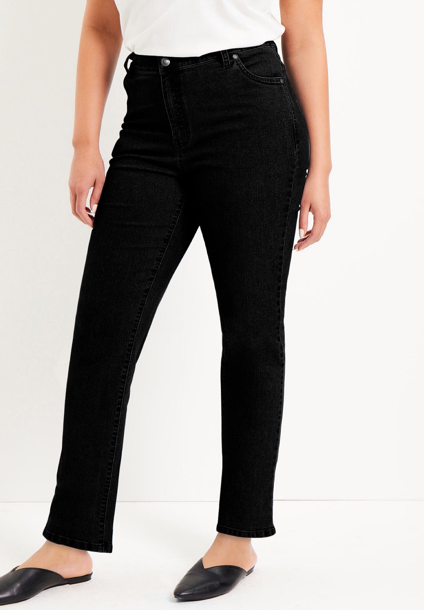 June Fit Straight-Leg Jeans