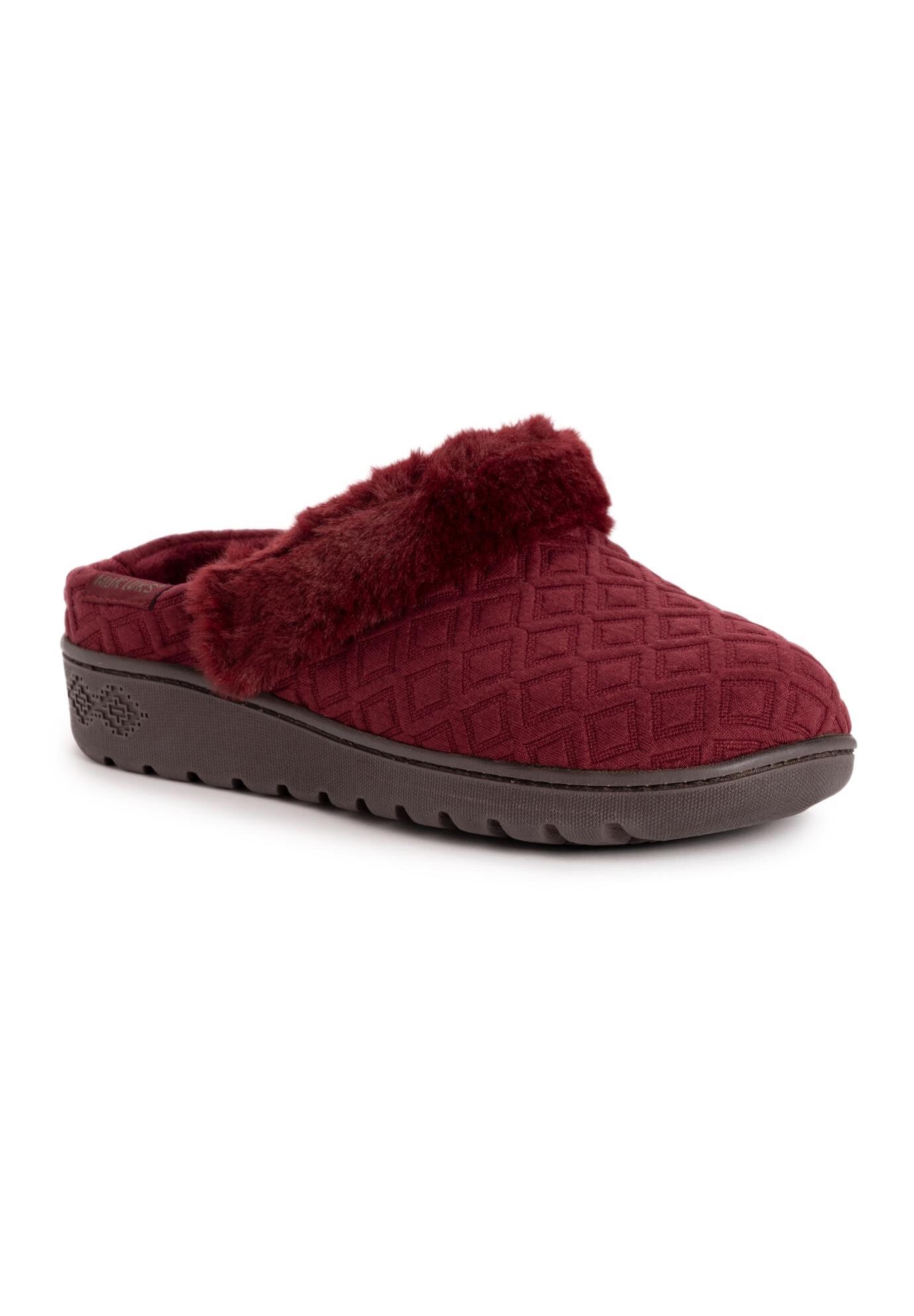 Quianna Lee Slip On Clog, BURGUNDY, hi-res image number 0