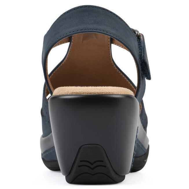 Vie Clog - WIDE, NAVY, on-hover image number null