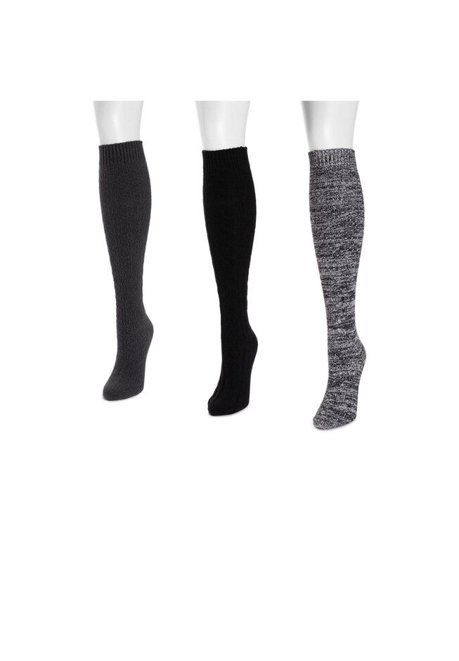 3 Pair Pack Slippers Socks, , on-hover image number 1