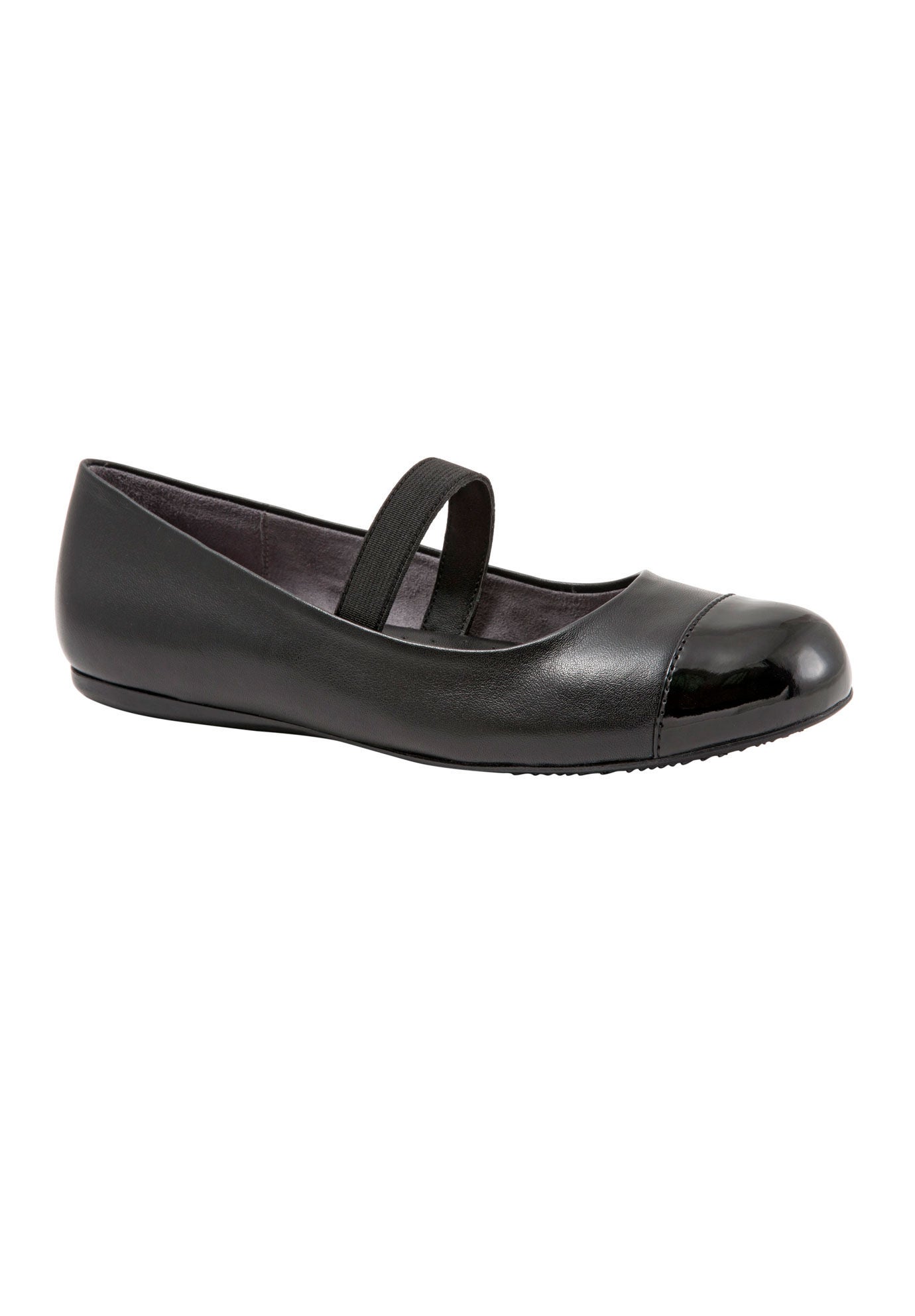 Napa MJ Flats by SoftWalk&reg;, BLACK, hi-res image number 0