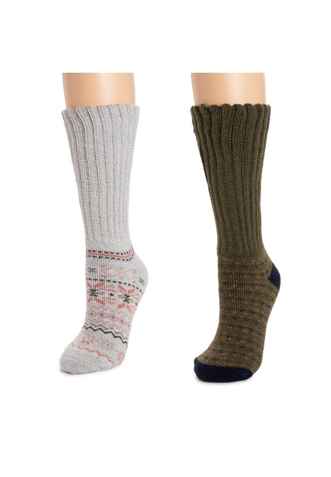 Slouch Heat Retainer (2 Pair Pack) Socks, , alternate image number null