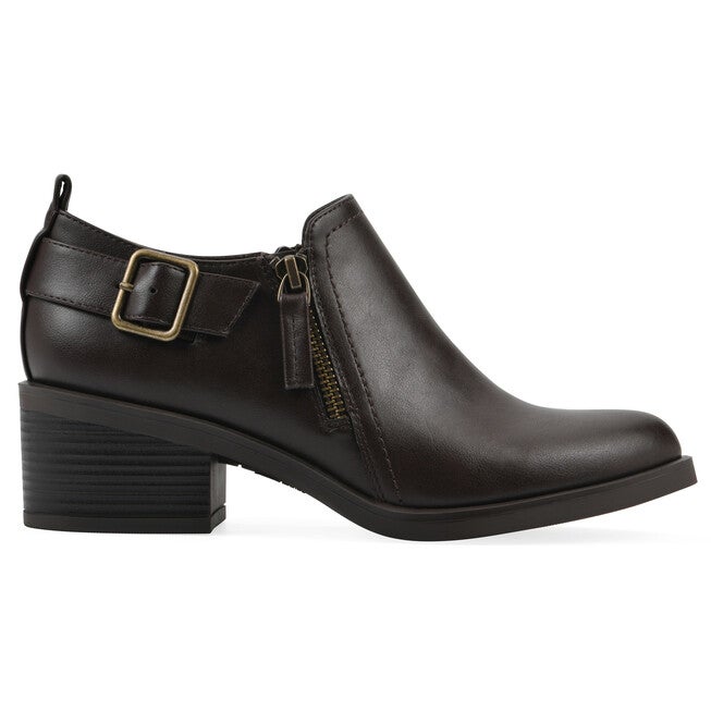 Curby Bootie - WIDE, BROWN, alternate image number null