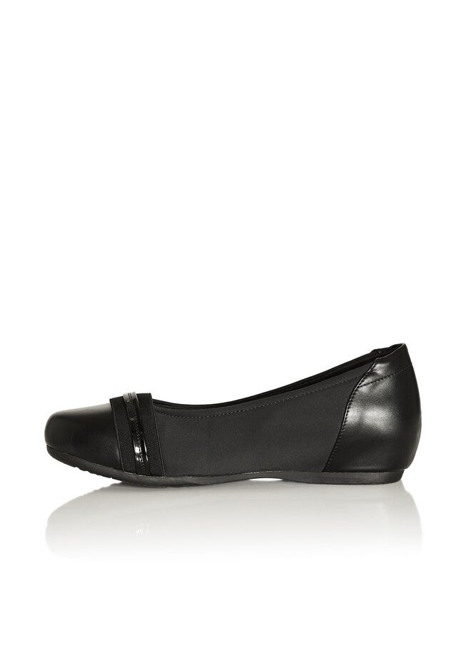 Marlie Ballet Flat, BLACK, alternate image number 4
