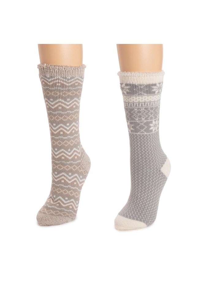 Tall Heat Retainers (2 Pair Pack) Socks, , on-hover image number 1