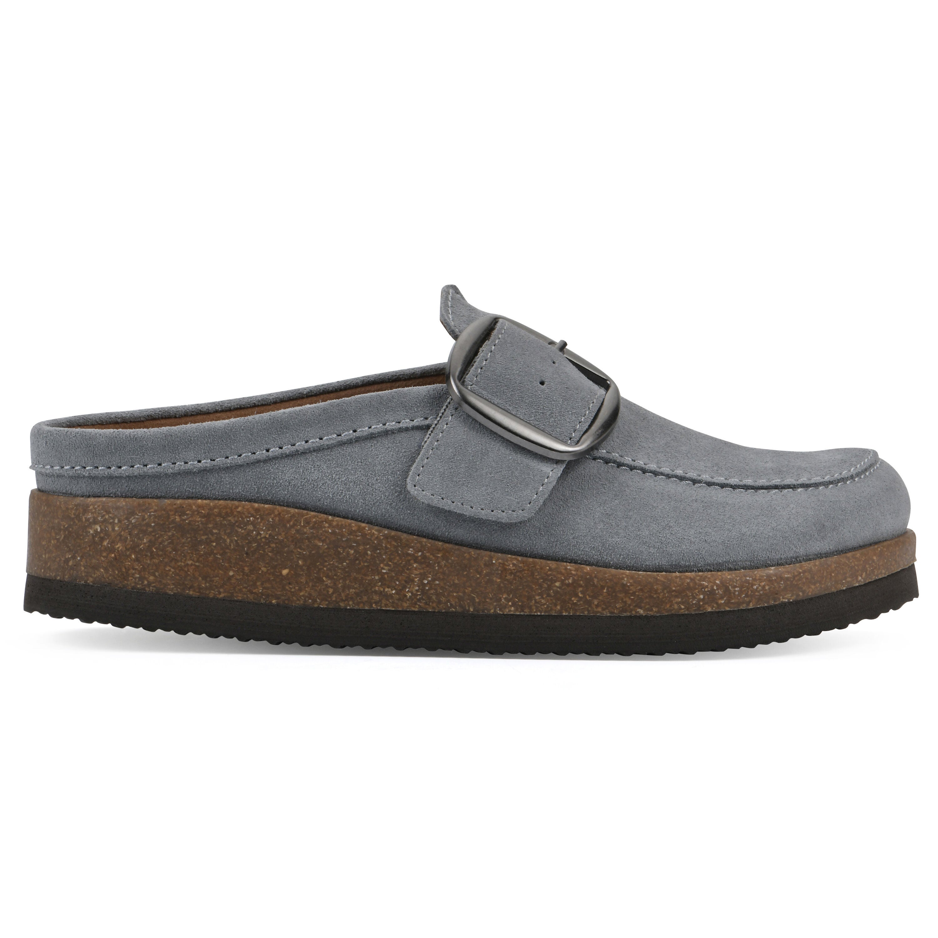 Bueno Footbeds Clog, BLUE RASPBERRY, alternate image number 2