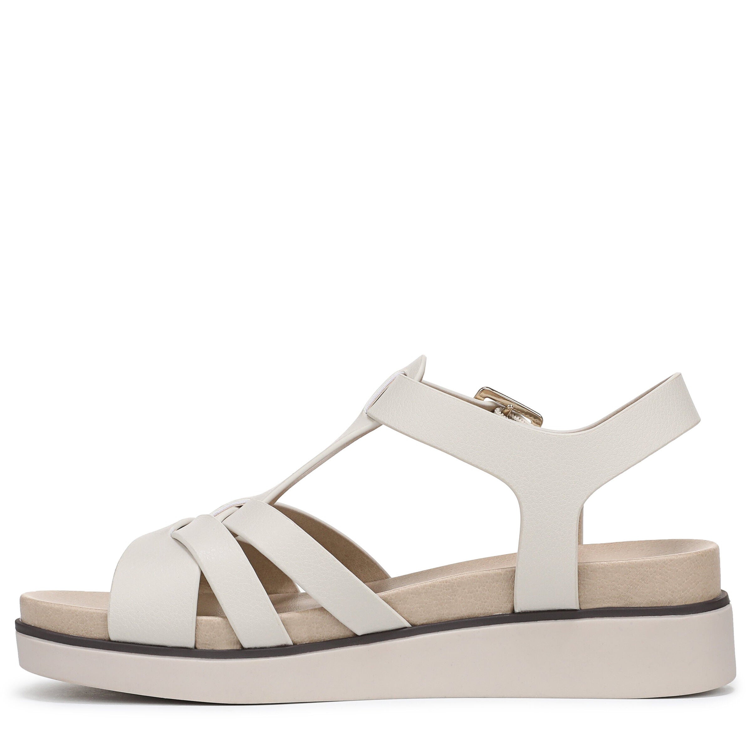 Grandiose Strappy Wedge Sandal, BONE, alternate image number 5