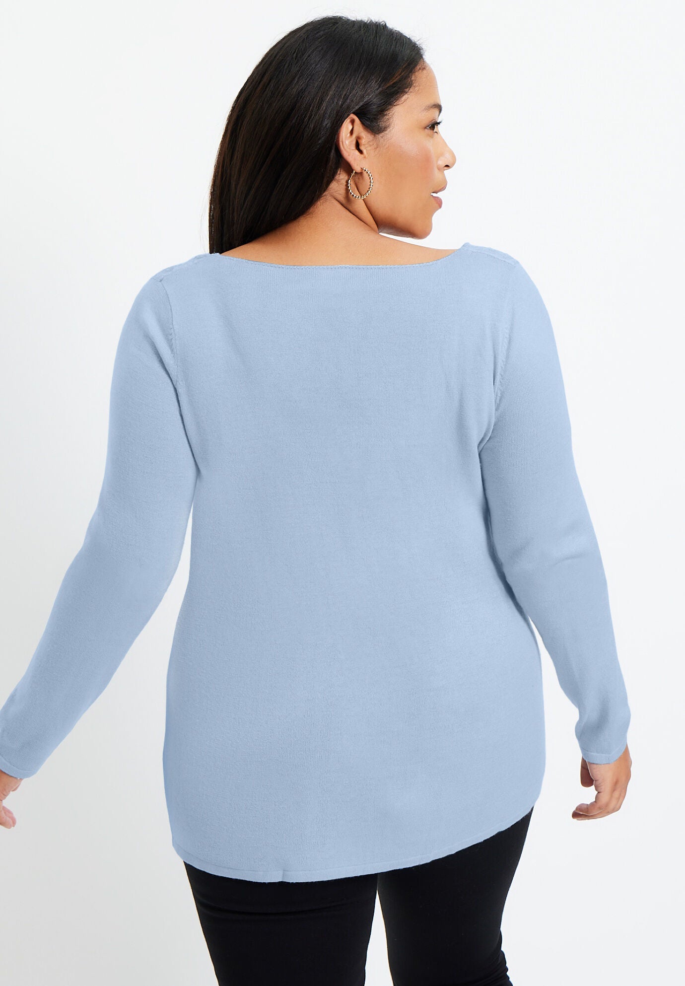 Scallop Lace Sweater, , on-hover image number 1