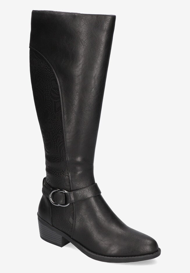Luella Plus Wide Calf Boots, BLACK, hi-res image number 0