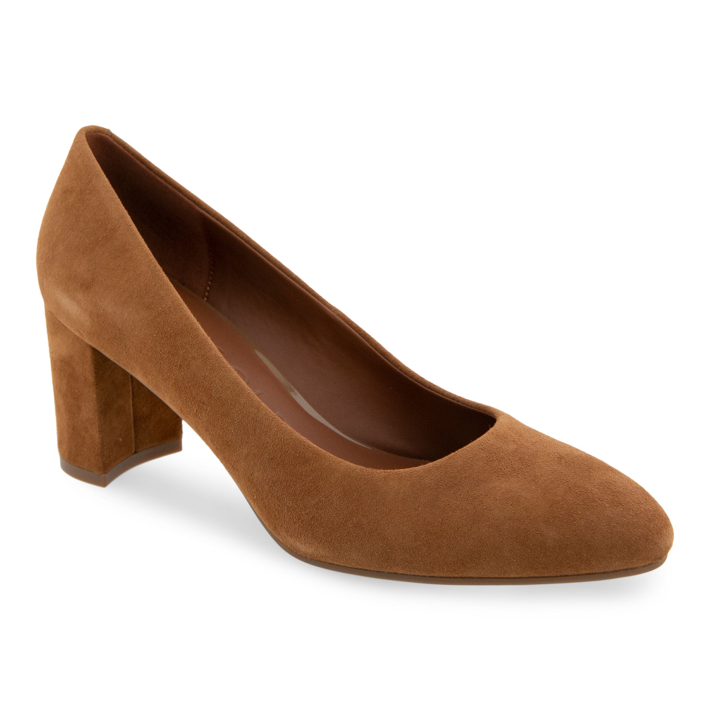 Ebel Block Heel Pump, TOBACCO, hi-res image number 0