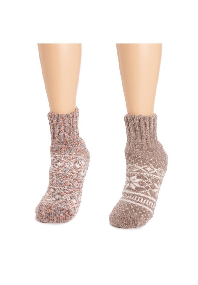 2 Pack Chenille Cabin Socks, , on-hover image number 1