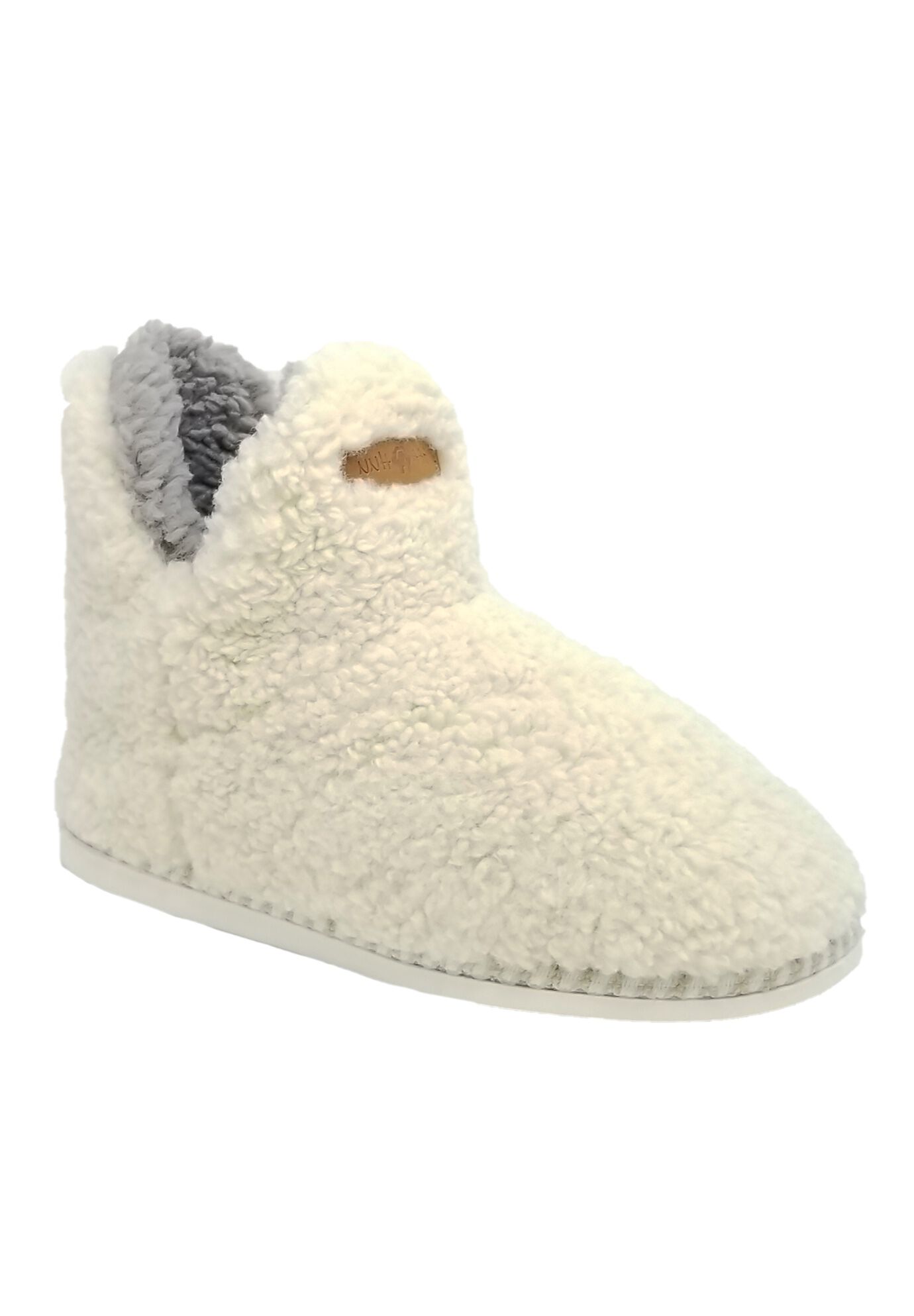 Berber Boot Slippers, NATURAL, hi-res image number 0