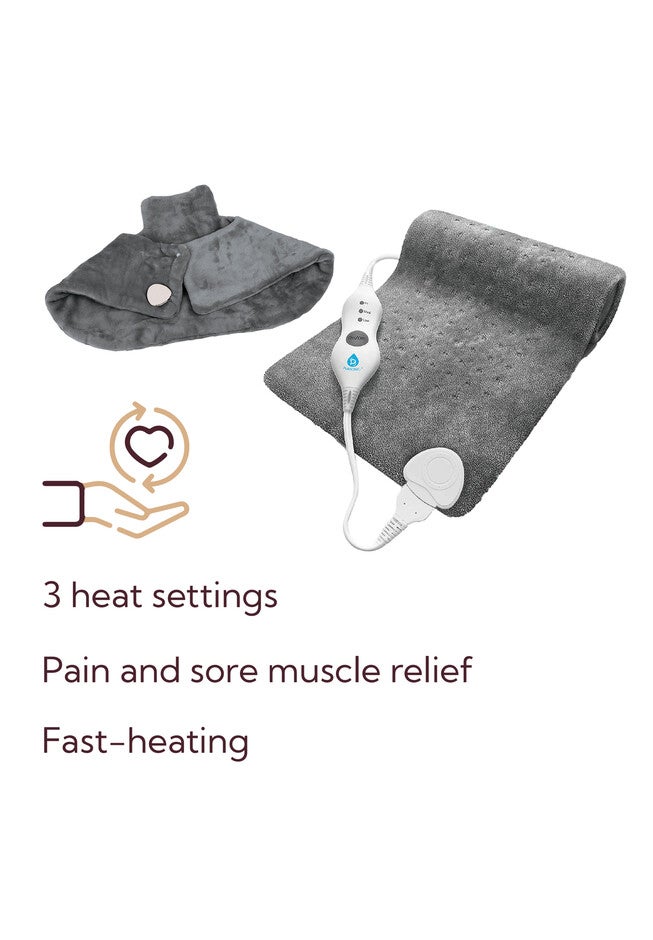 Total Comfort Package: Neck & Shoulder Warmer + Electric Heat Pad, , alternate image number 2