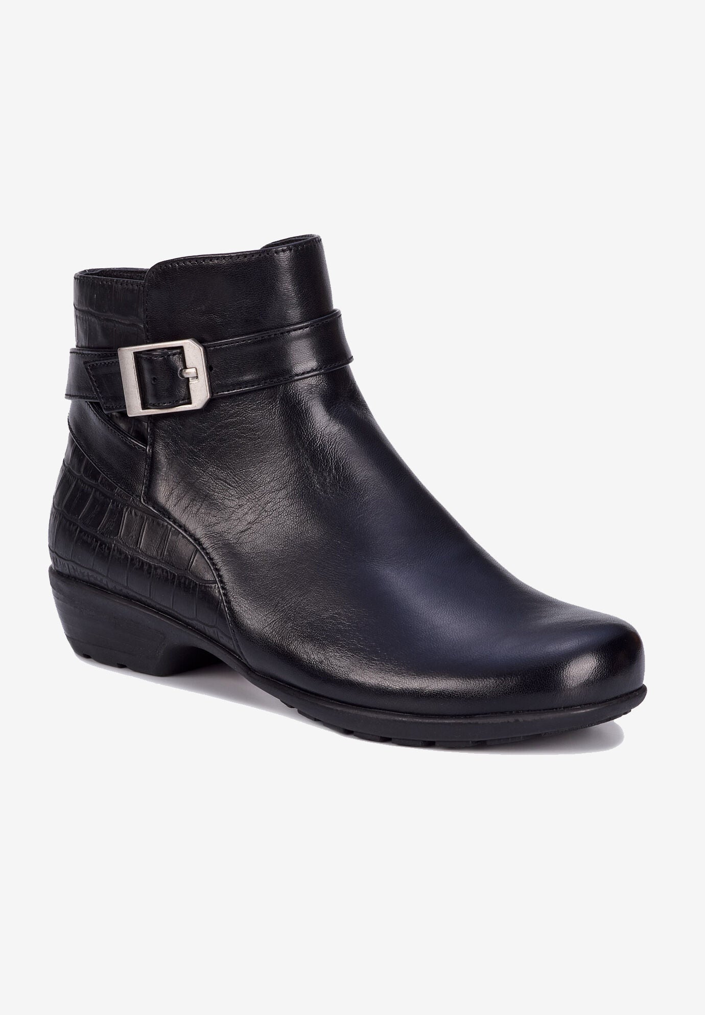 Ellis Shootie, BLACK NAPA LEATHER, hi-res image number 0