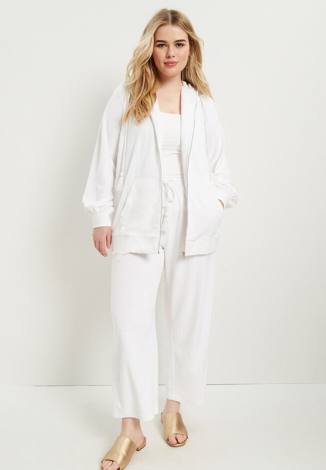 Terry Hoodie & Capri Set, , alternate image number null