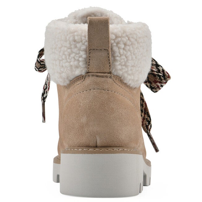 Gloving Faux Fur Hiker Bootie - WIDE, BEACHWOOD, on-hover image number null