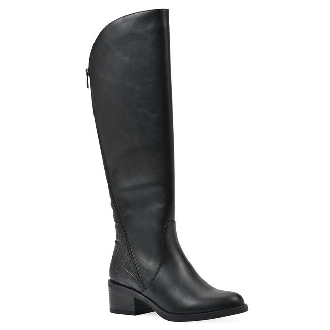 Cushaw Wide Calf Tall Shaft Boot, BLACK, hi-res image number null