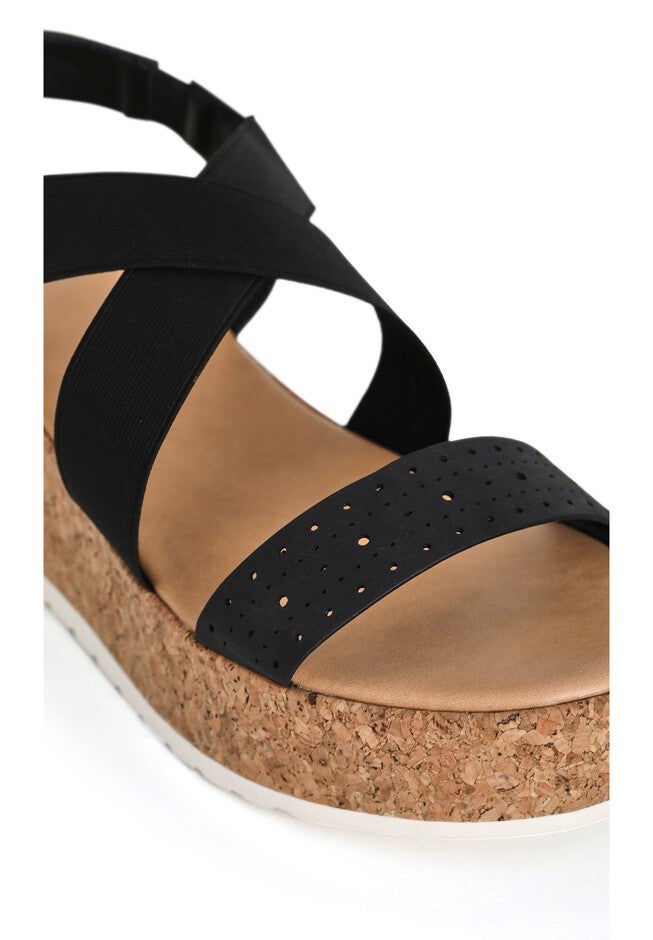 Phoebe Flatform, BLACK, alternate image number 6