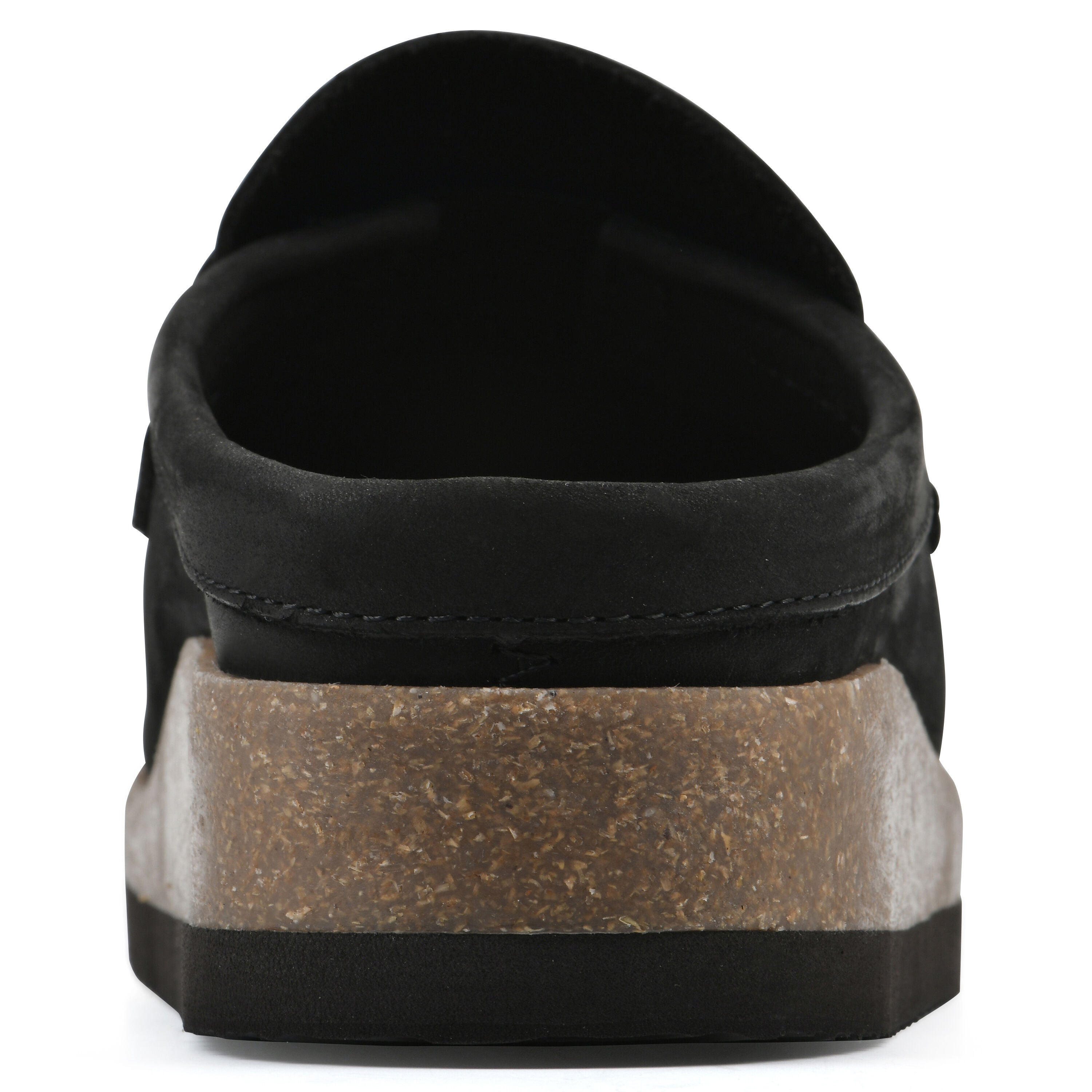 Brinlee Footbeds Clog, BLACK NUBUCK, on-hover image number 1