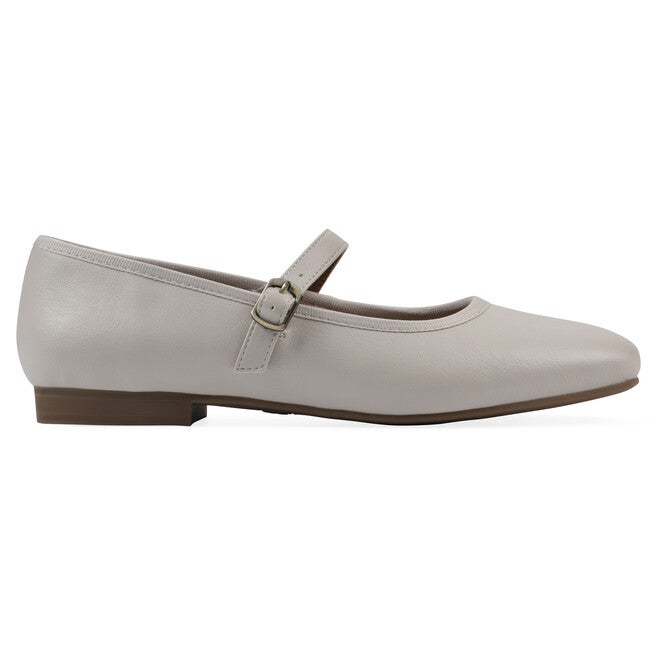 Boch Mary Jane Flat - WIDE, EGGSHELL, alternate image number null