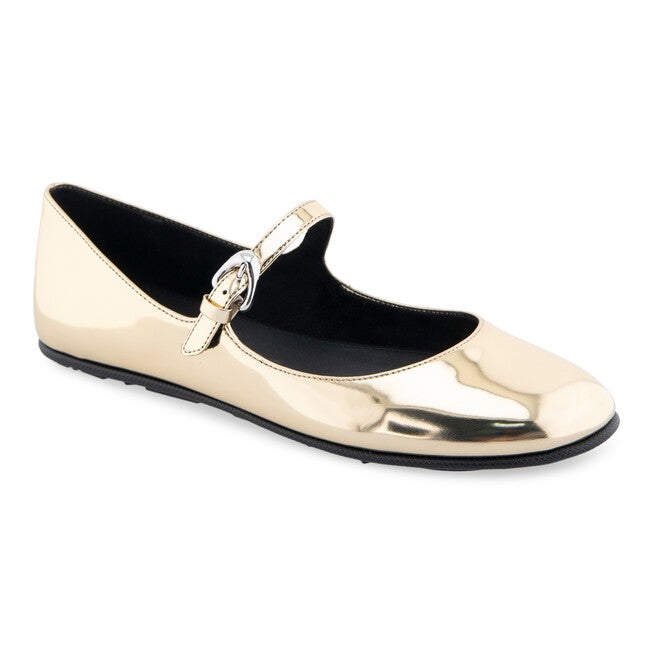 Perry Mary Jane Flat, GOLD, hi-res image number null