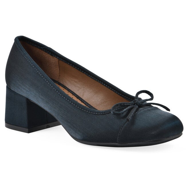 Lately Block Heel, MID BLUE SHIMMER, hi-res image number 0