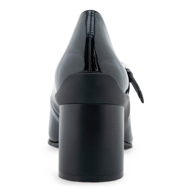 Cali Buckle Strap Pump, BLACK, on-hover image number 1