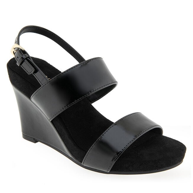 Petra Wedge Sandals, BLACK, hi-res image number null